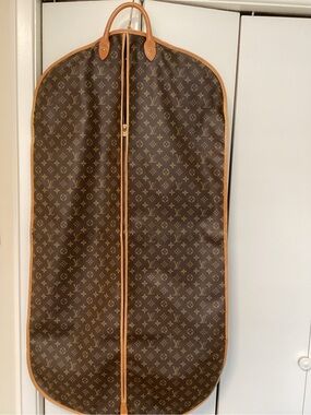 Louis Vuitton Monogram Brown & Tan Garment Bag